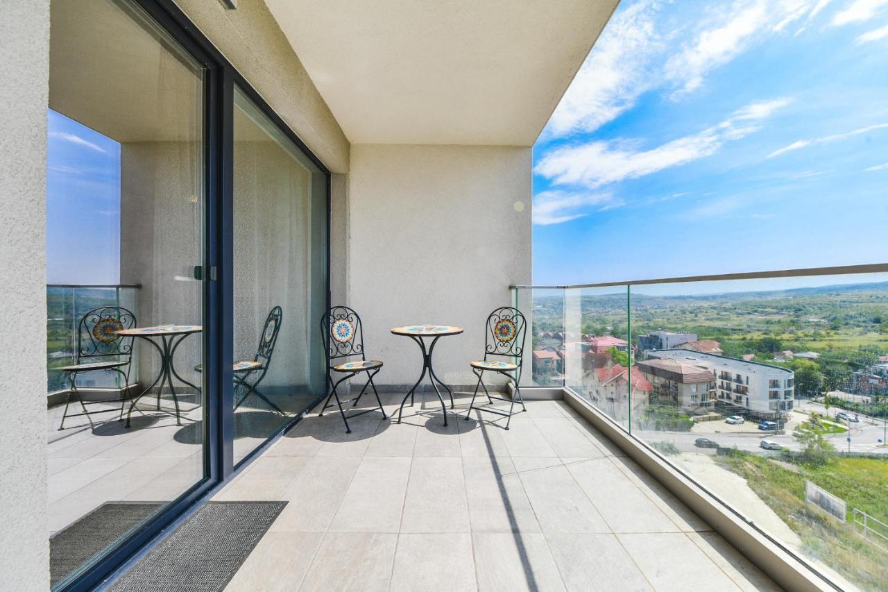 Top Floor View Penthouse คลูจ-นาโปกา ภายนอก รูปภาพ