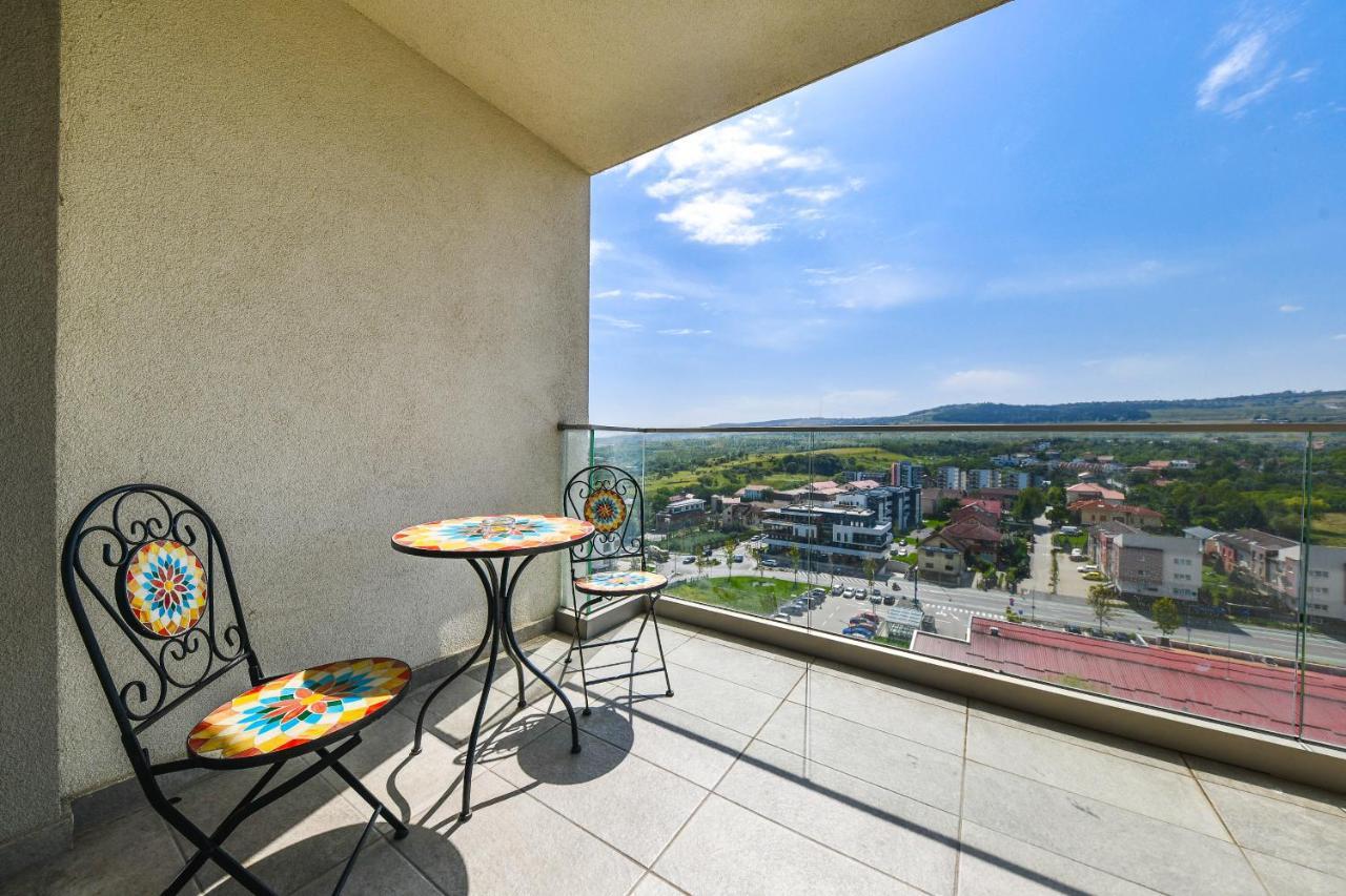 Top Floor View Penthouse คลูจ-นาโปกา ภายนอก รูปภาพ